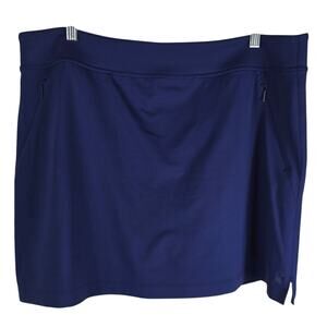 Tommy Bahama Islandzone Navy Blue Women's Athletic Vacation Skort L